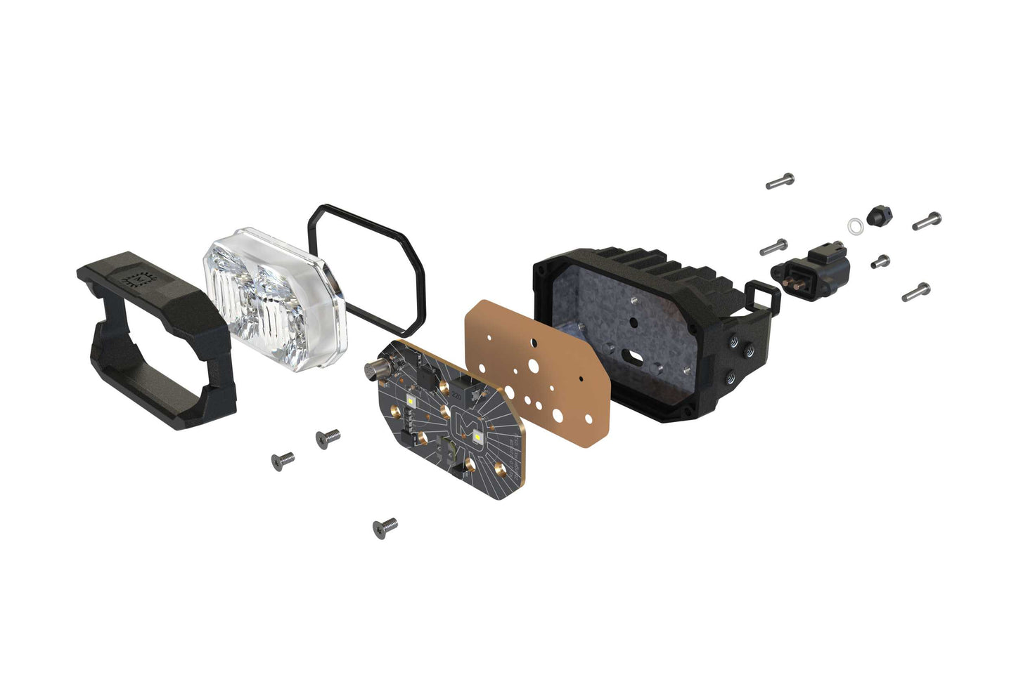 Morimoto 2Banger Ditch Light Kit: 10-14 Raptor