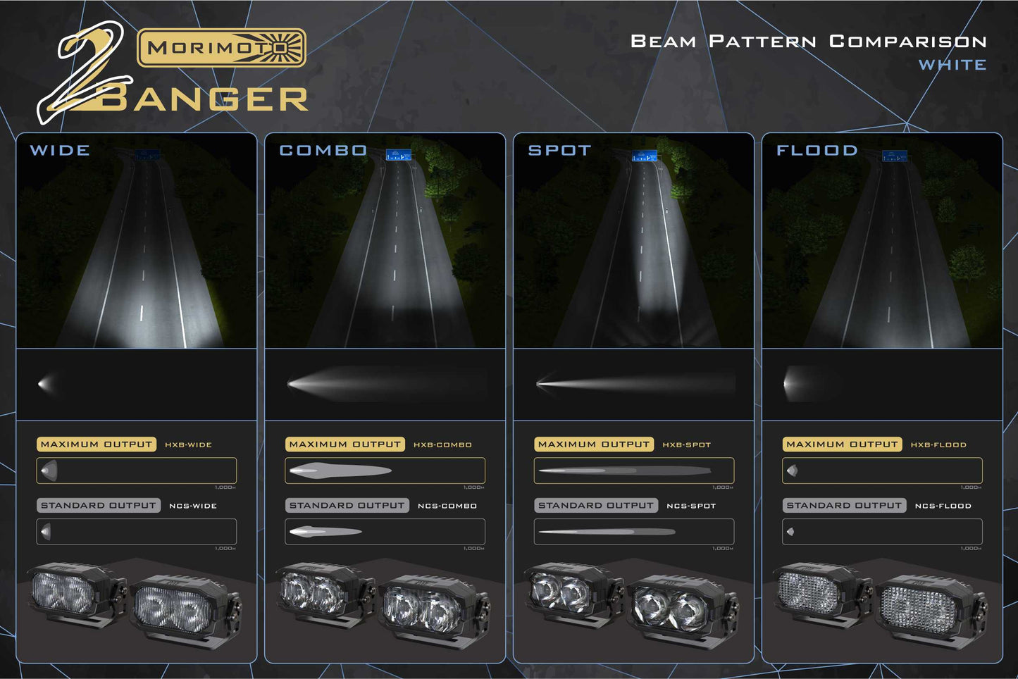 Morimoto 2Banger Ditch Light Kit: 10-14 Raptor