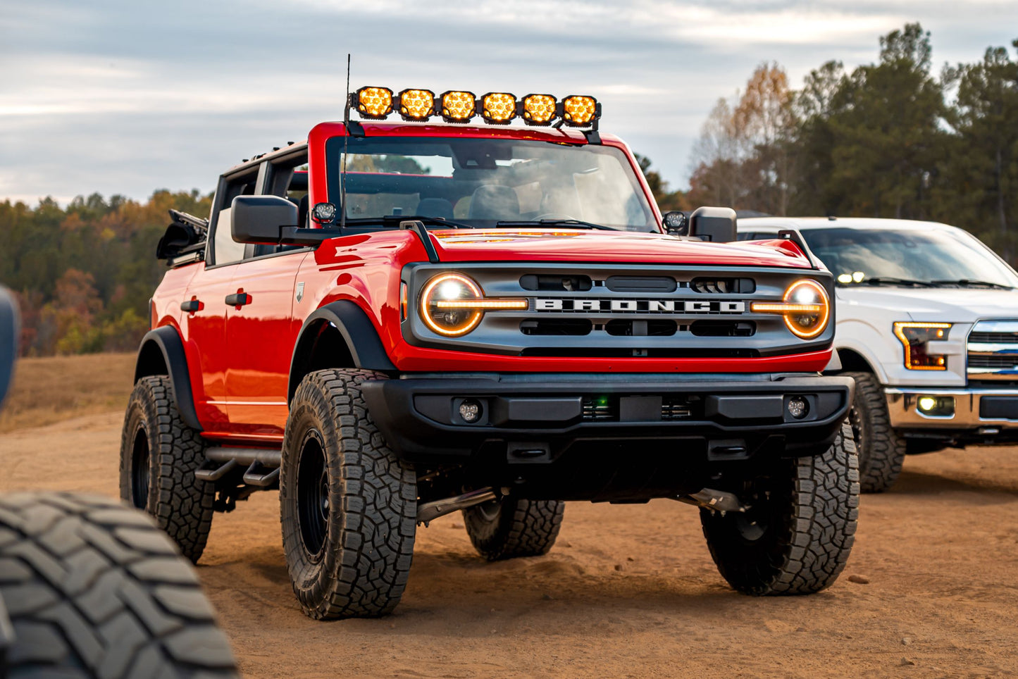 Triple-Row BangerBar: 4 Pod / 29"