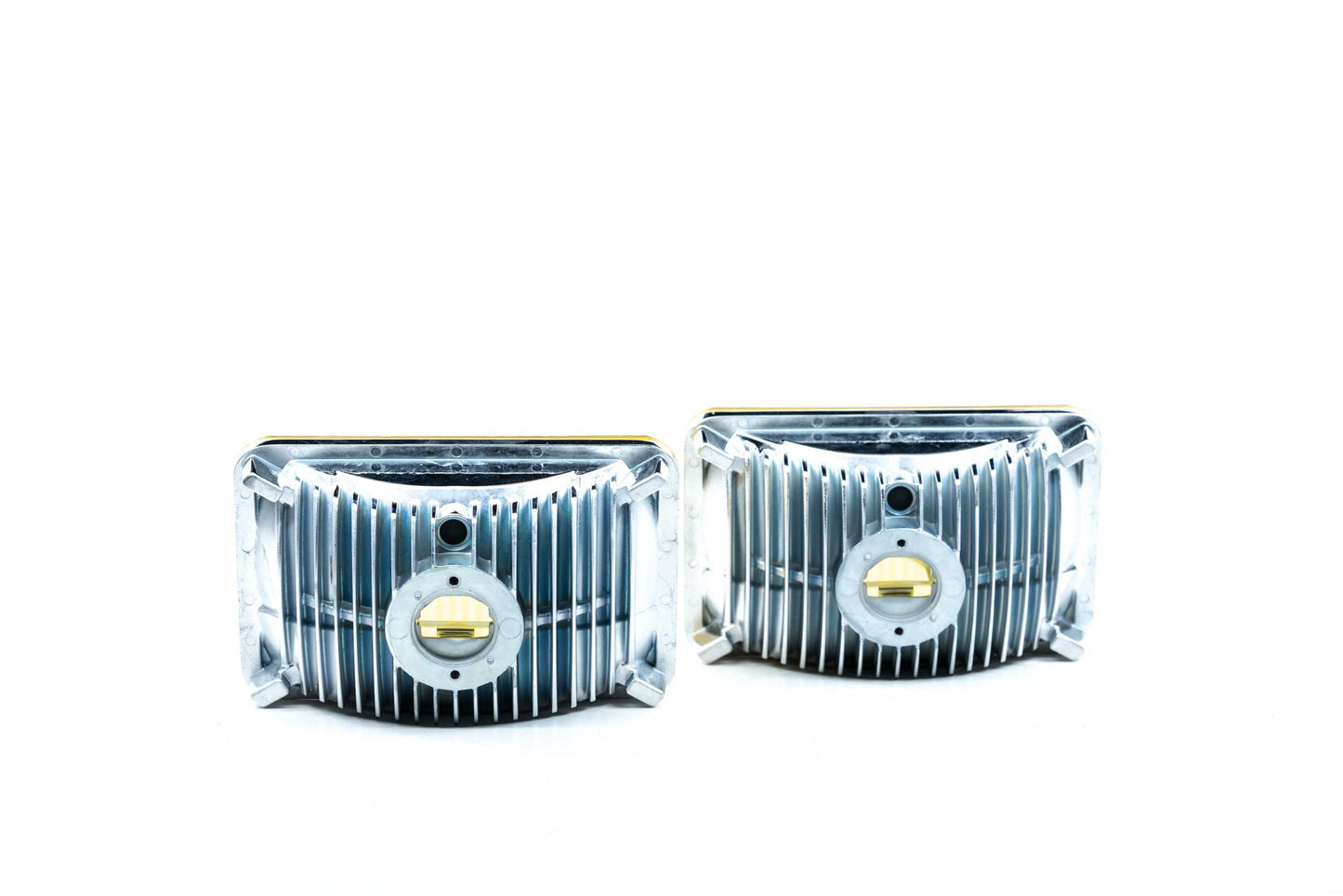 Holley RetroBright Headlight: Euro Yellow (4x6" Rectangle)