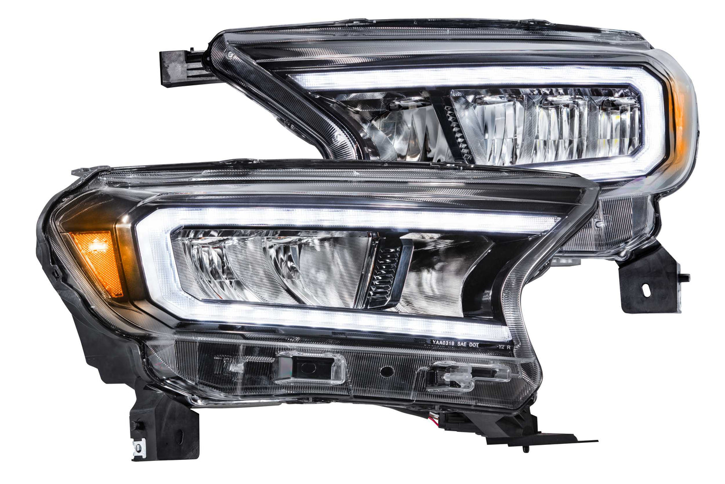 Carbide LED Headlights: Ford Ranger (19-21) (Reflector LED / Pair)