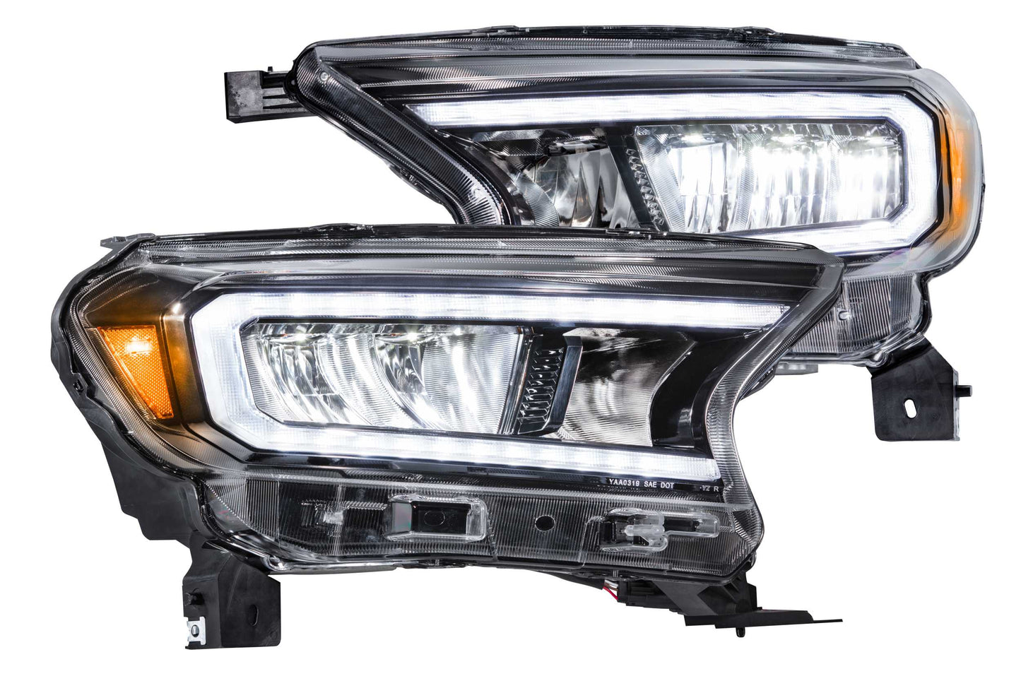 Carbide LED Headlights: Ford Ranger (19-21) (Reflector LED / Pair)