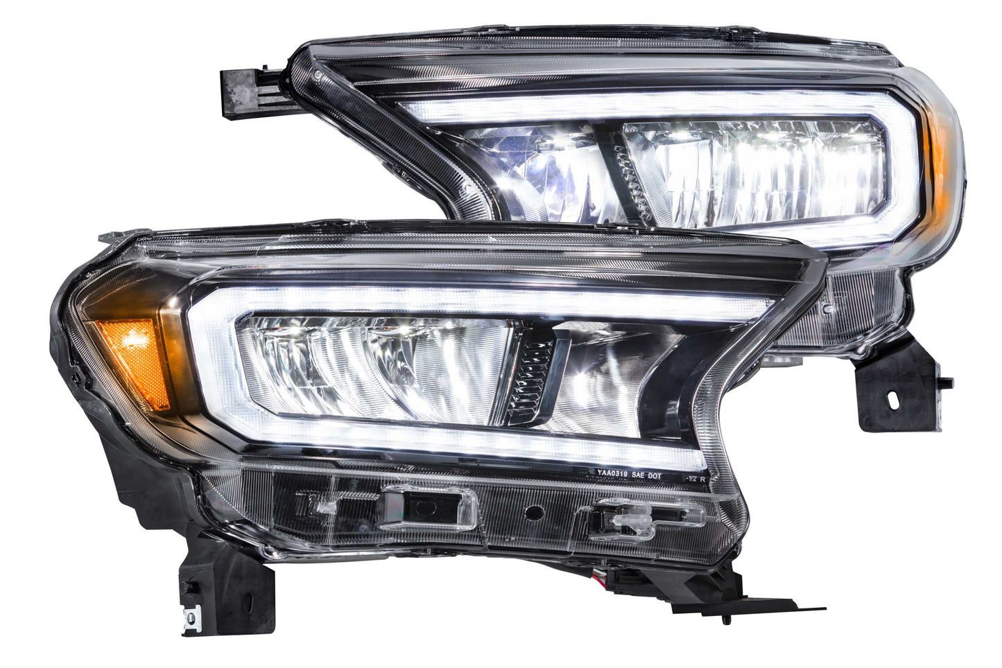 Carbide LED Headlights: Ford Ranger (19-21) (Reflector LED / Pair)