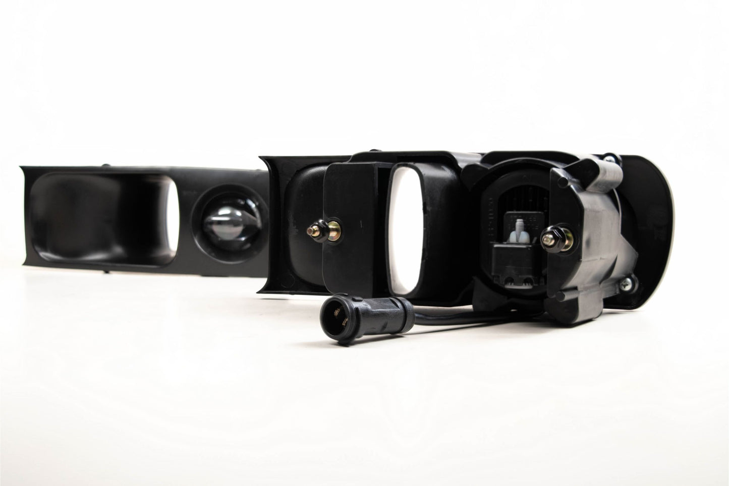 Morimoto XB LED Fogs: Type Porsche 964 (Pair / Paintable)
