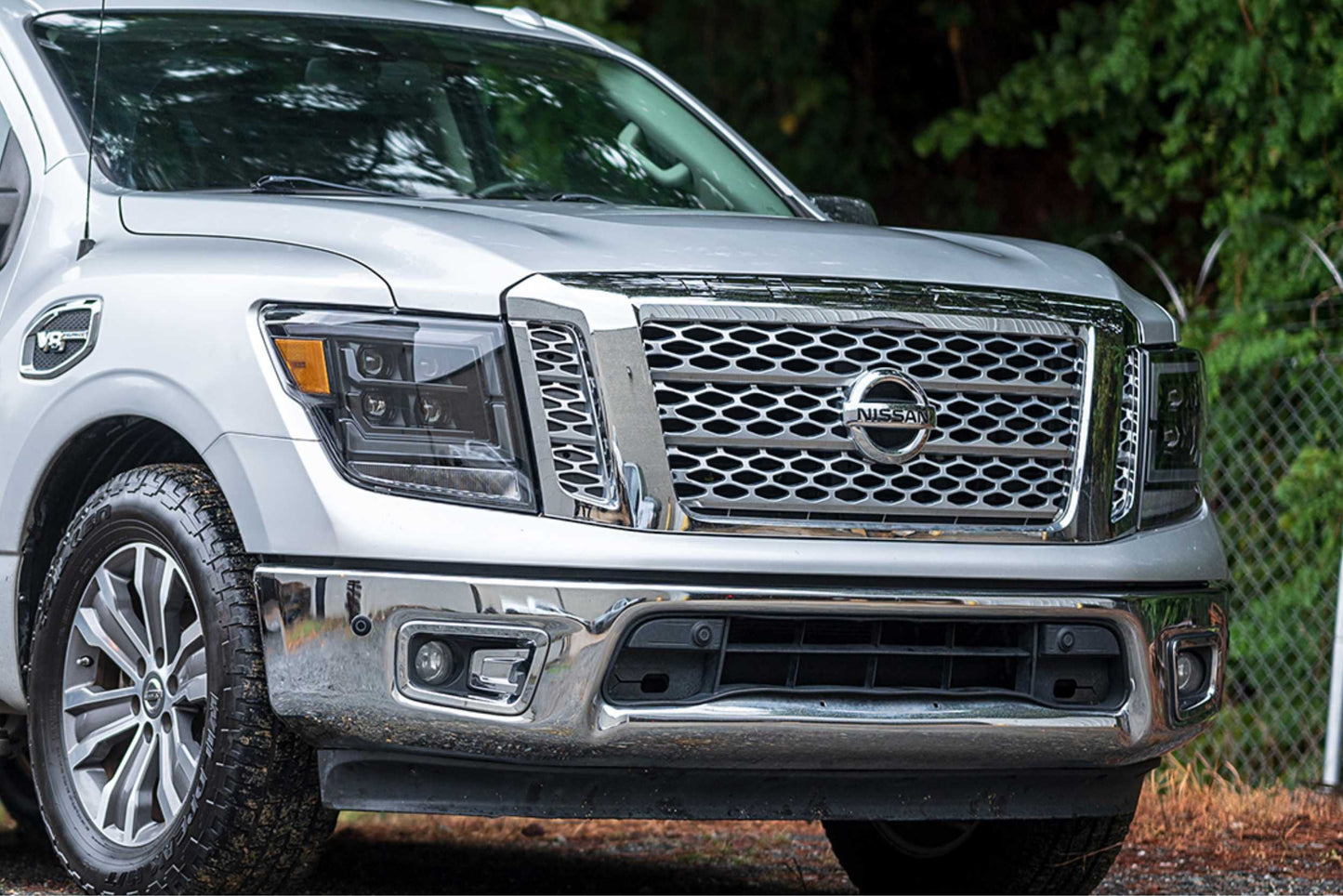 XB LED Headlights: Nissan Titan (16-22) (Pair / ASM)