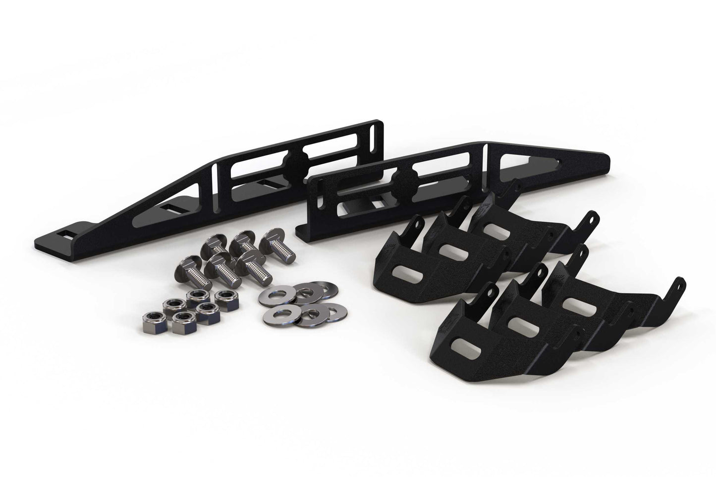 Morimoto 4Banger Triple Fog Kit: 17-20 Raptor (brackets and harness)