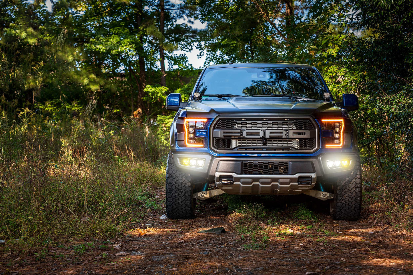 Morimoto 4Banger Triple Fog Kit: 17-20 Raptor (brackets and harness)