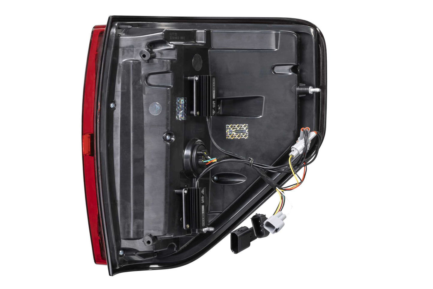 XB LED Tail Lights: Ford F150 (09-14) (Pair / Red)