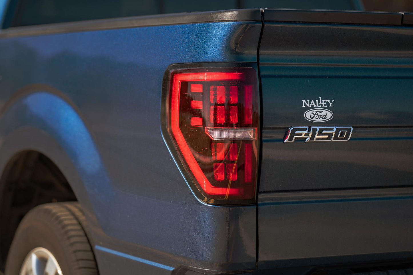 XB LED Tail Lights: Ford F150 (09-14) (Pair / Red)