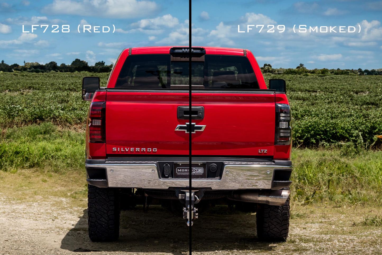 XB LED Tail Lights: Chevy Silverado (14-19) (Pair / Smoked) (Gen 2)