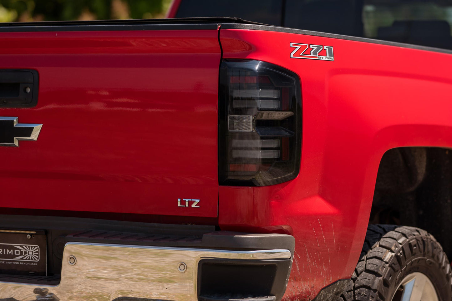 XB LED Tail Lights: Chevy Silverado (14-19) (Pair / Smoked) (Gen 2)
