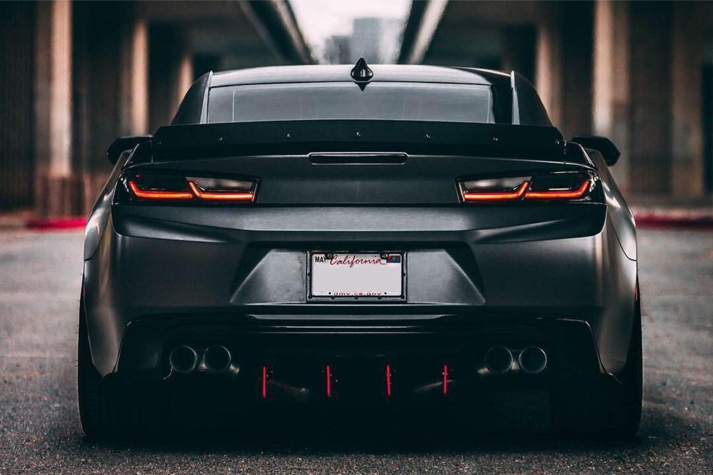 XB LED Tail Lights: Chevrolet Camaro (14-15) (Pair / Smoked)