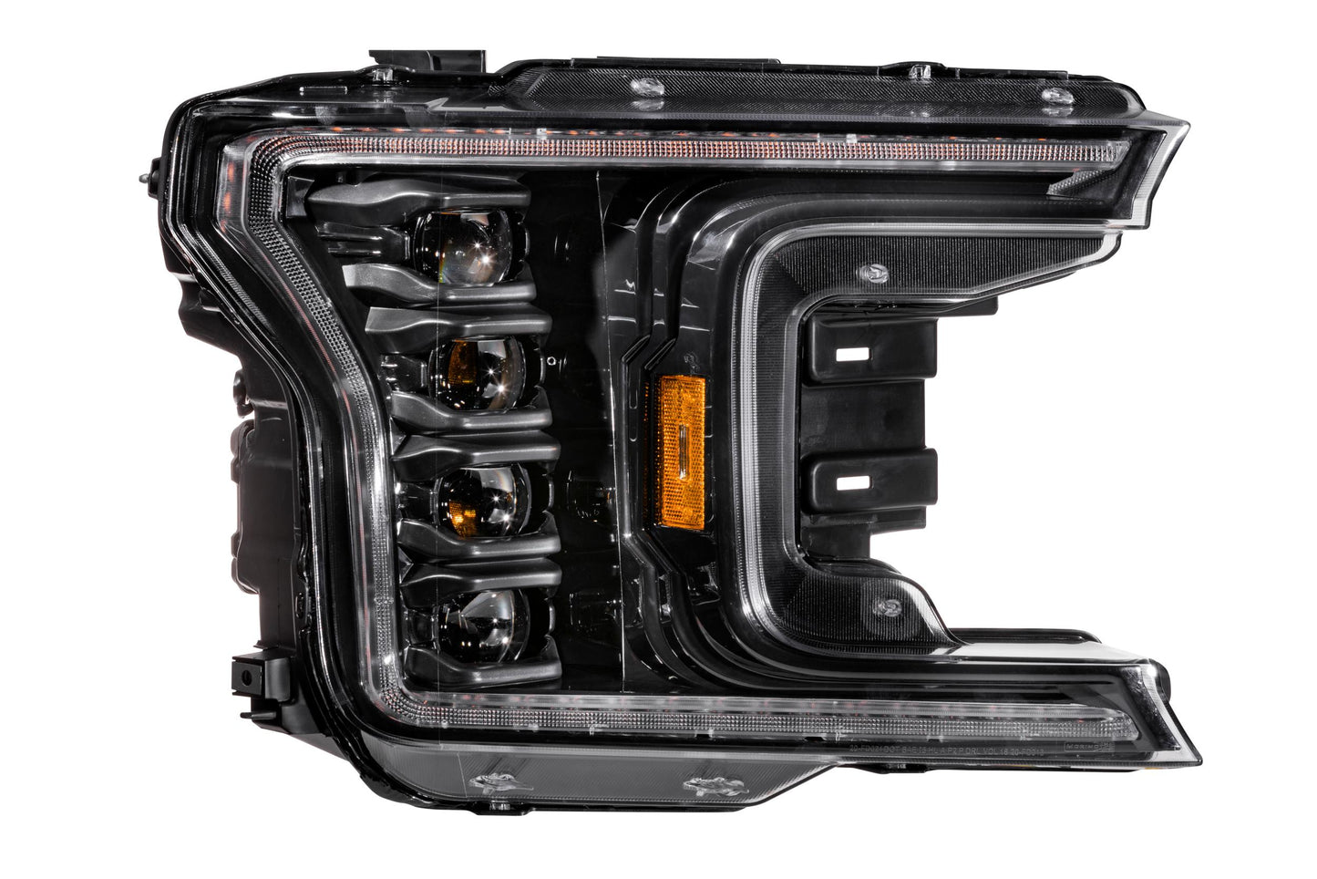 XB LED Headlights: Ford F150 (18-20) (Pair / ASM Amber DRL) (Gen 2)
