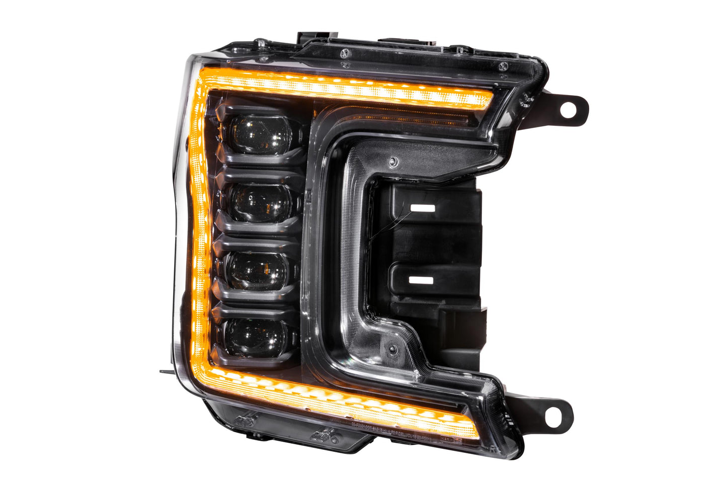 XB LED Headlights: Ford F150 (18-20) (Pair / ASM Amber DRL) (Gen 2)