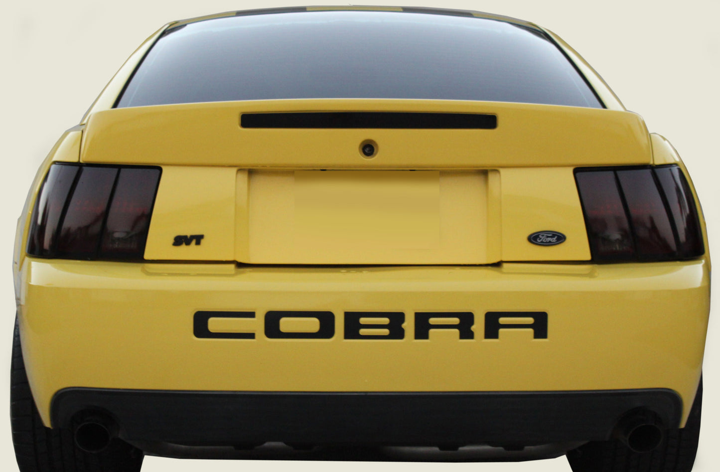 03-04 Ford Mustang Cobra Taillight Tint Vinyl Overlays