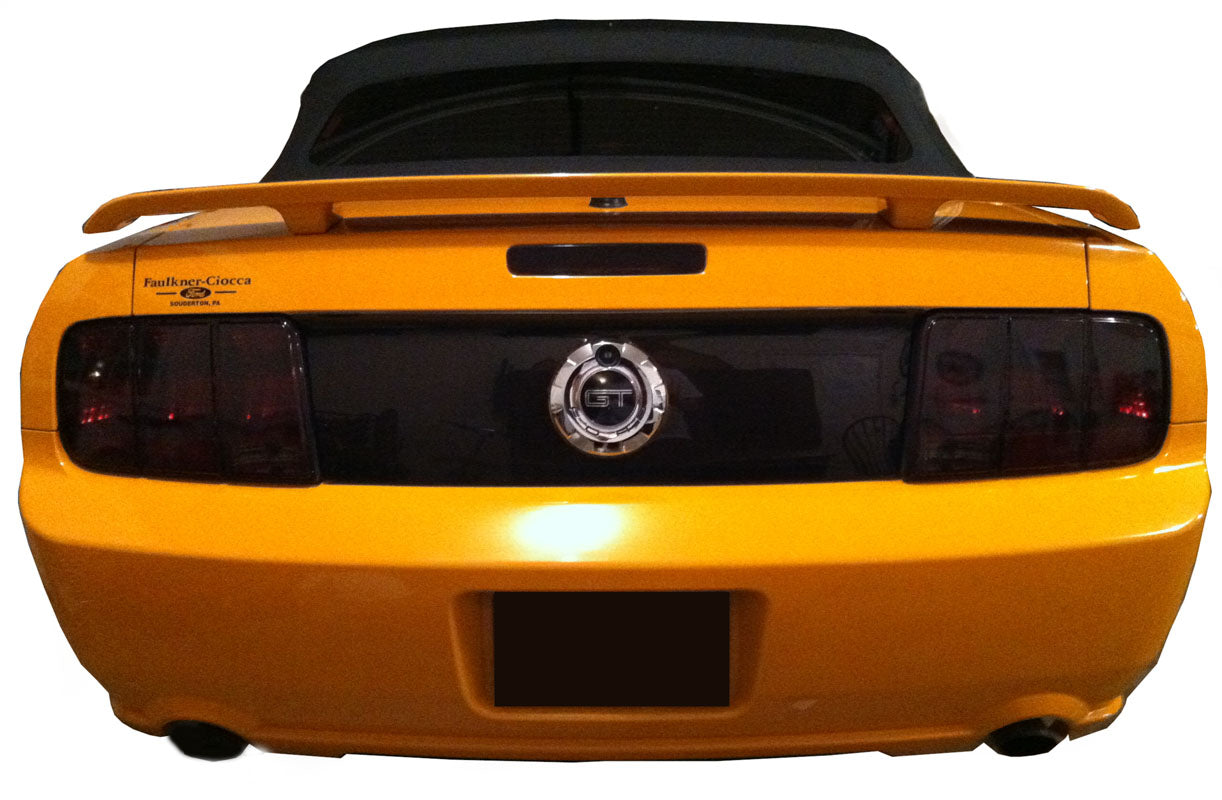 05-09 Ford Mustang Taillight Tint Vinyl Overlay Covers