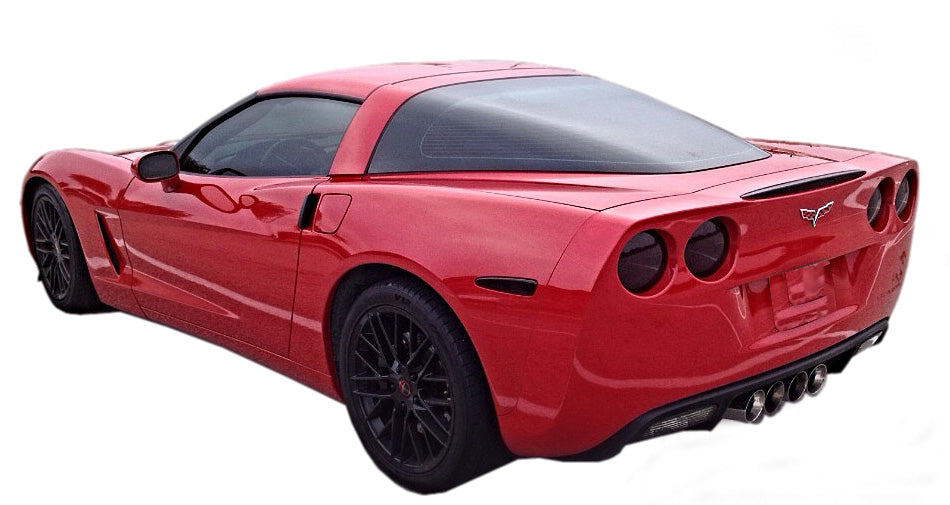 05-13 Chevrolet Corvette Taillight Tint Vinyl Overlay Covers