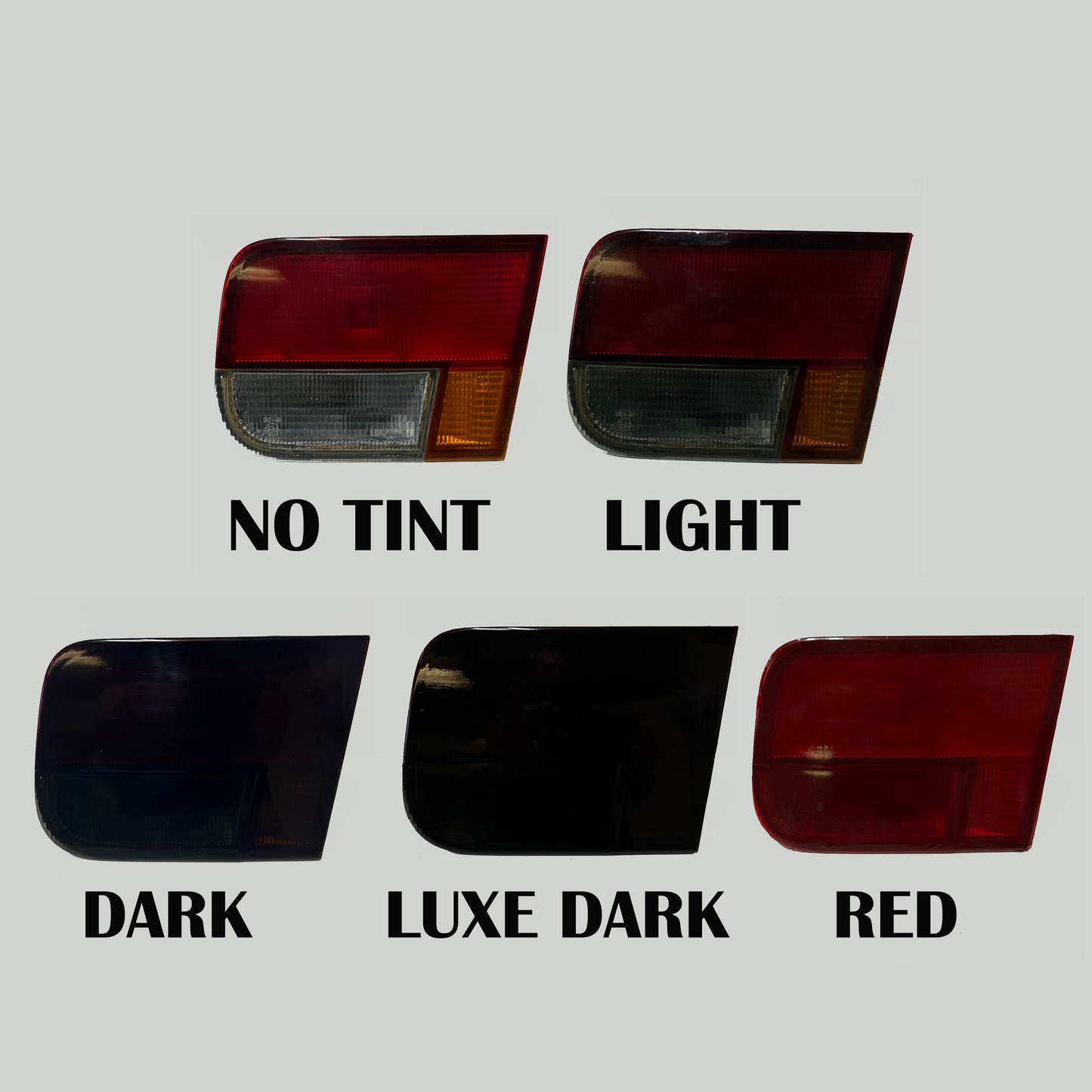 05-13 Chevrolet Corvette Taillight Tint Vinyl Overlay Covers