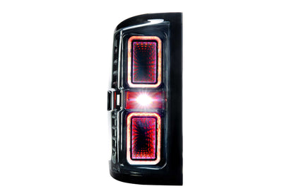 XB LED Tail Lights: Dodge Ram (09-18) (Pair / Smoked)