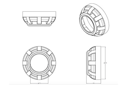 Apollo 3.0 Projector Shroud