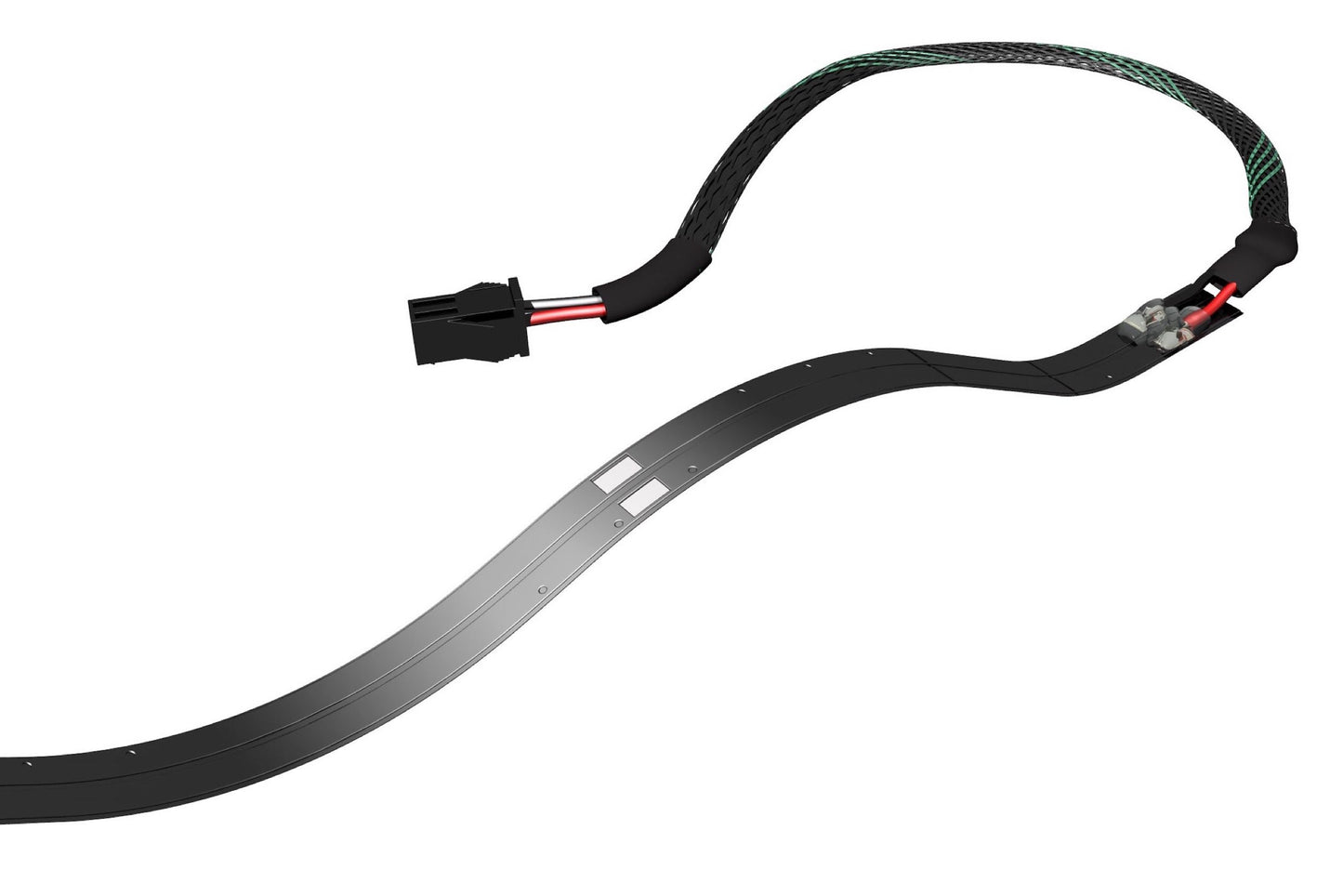 6in: Profile Pivot Strip w/ Driver (Switchback)