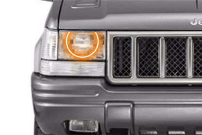 Jeep Grand Cherokee (93-98): Profile Prism Fitted Halos (Kit)