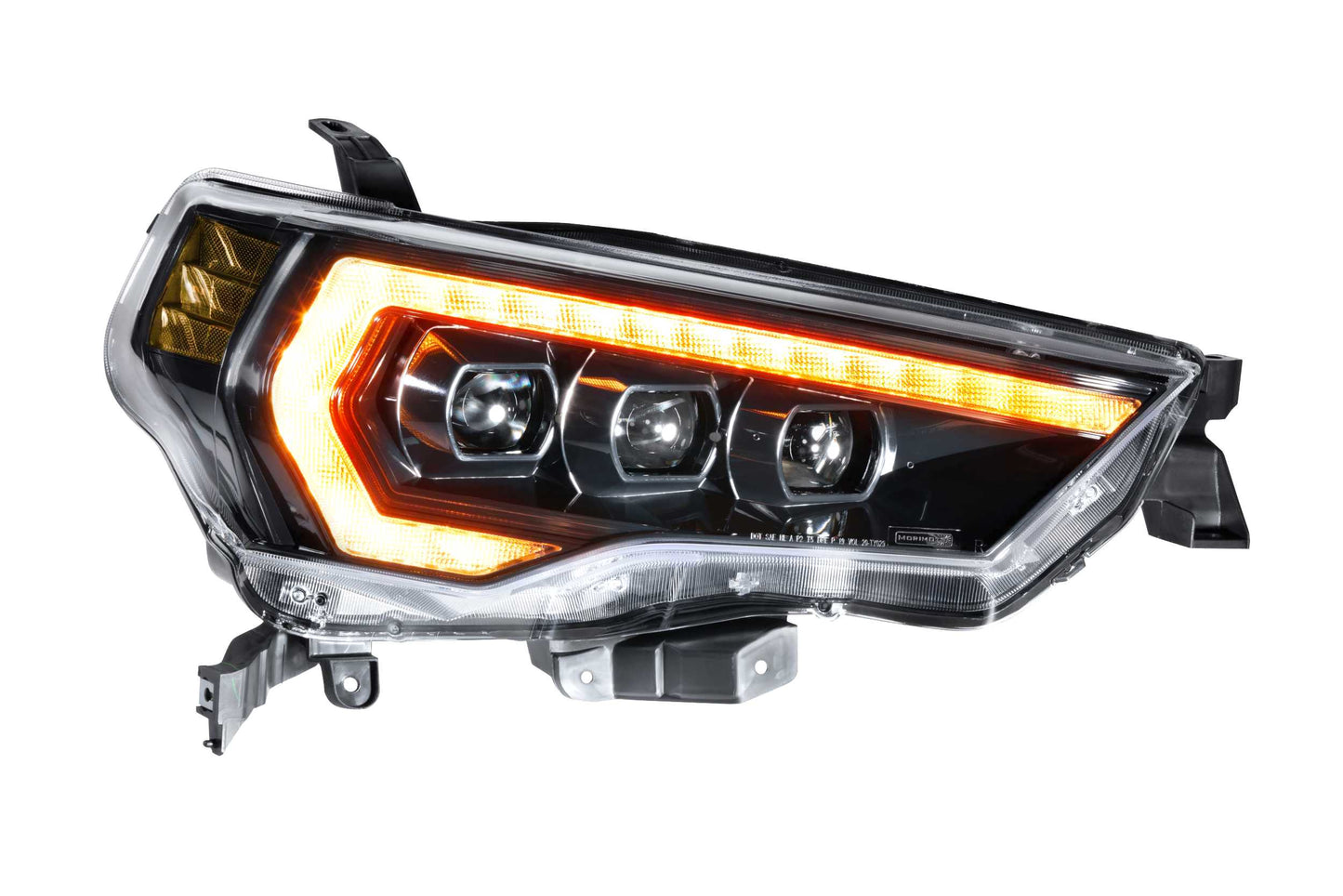 XB LED Headlights: Toyota 4Runner (14-23) (Pair / ASM / Amber DRL) (Gen 2)