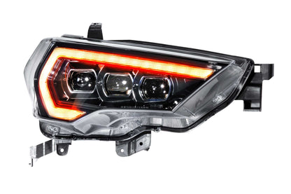 XB LED Headlights: Toyota 4Runner (14-23) (Pair / ASM / Amber DRL) (Gen 2)