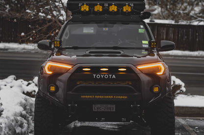 XB LED Headlights: Toyota 4Runner (14-23) (Pair / ASM / Amber DRL) (Gen 2)
