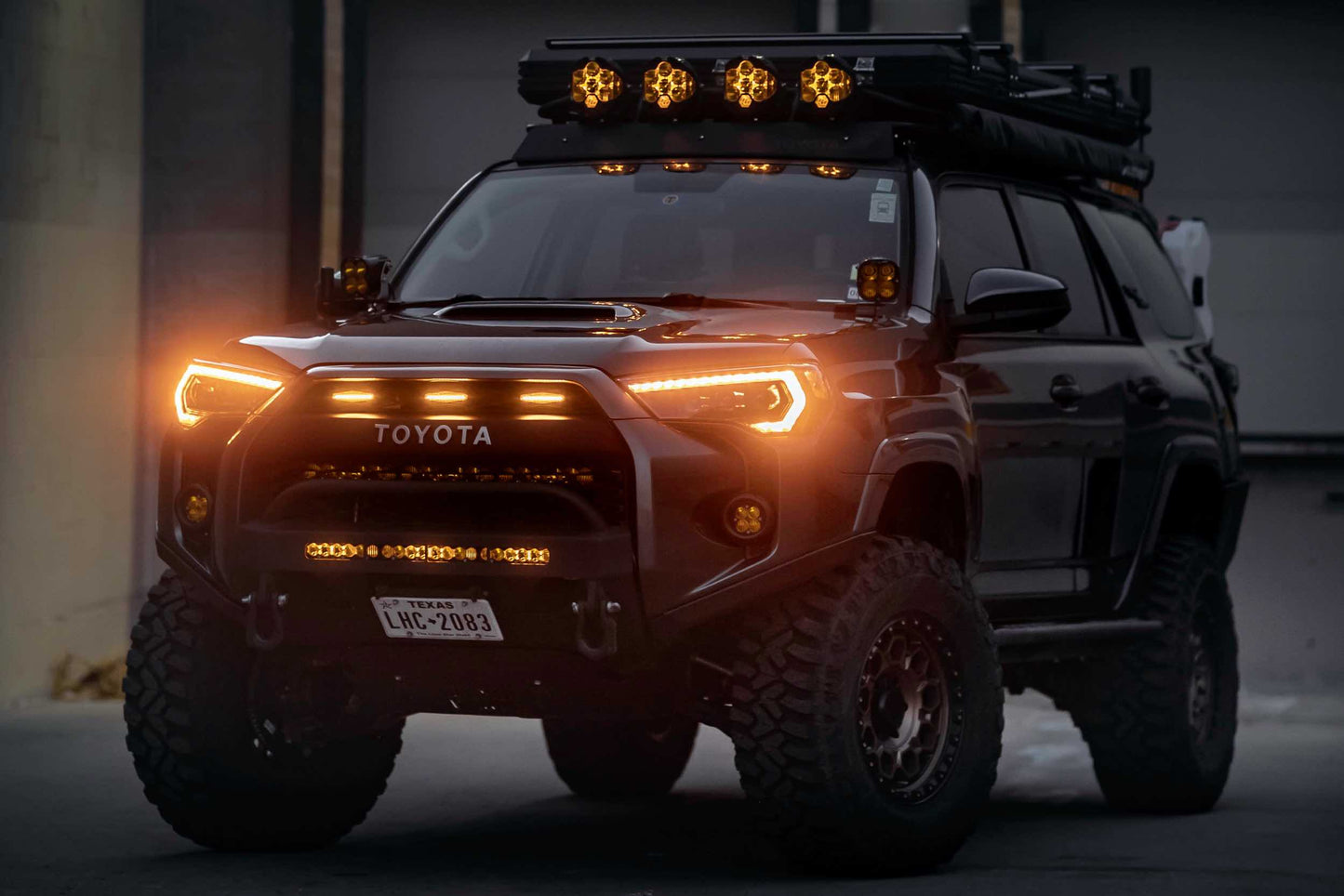 XB LED Headlights: Toyota 4Runner (14-23) (Pair / ASM / Amber DRL) (Gen 2)