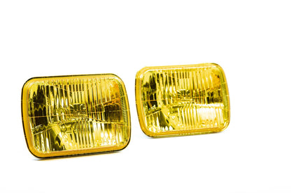 Holley RetroBright Headlight: Euro Yellow (5x7" Rectangle)