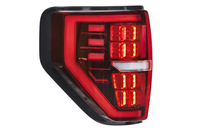 XB LED Tail Lights: Ford F150 (09-14) (Pair / Red)