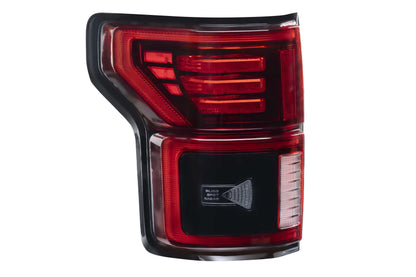 XB LED Tail Lights: Ford F150 (15-20) (Pair / Red)