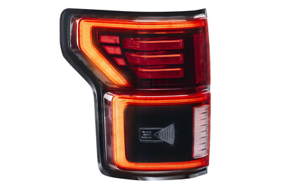 XB LED Tail Lights: Ford F150 (15-20) (Pair / Red)