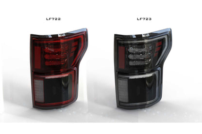 XB LED Tail Lights: Ford F150 (15-20) (Pair / Red)