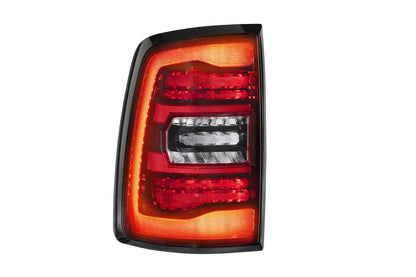 XB LED Tail Lights: Dodge Ram (09-18) (Pair / Red) (Gen 2)