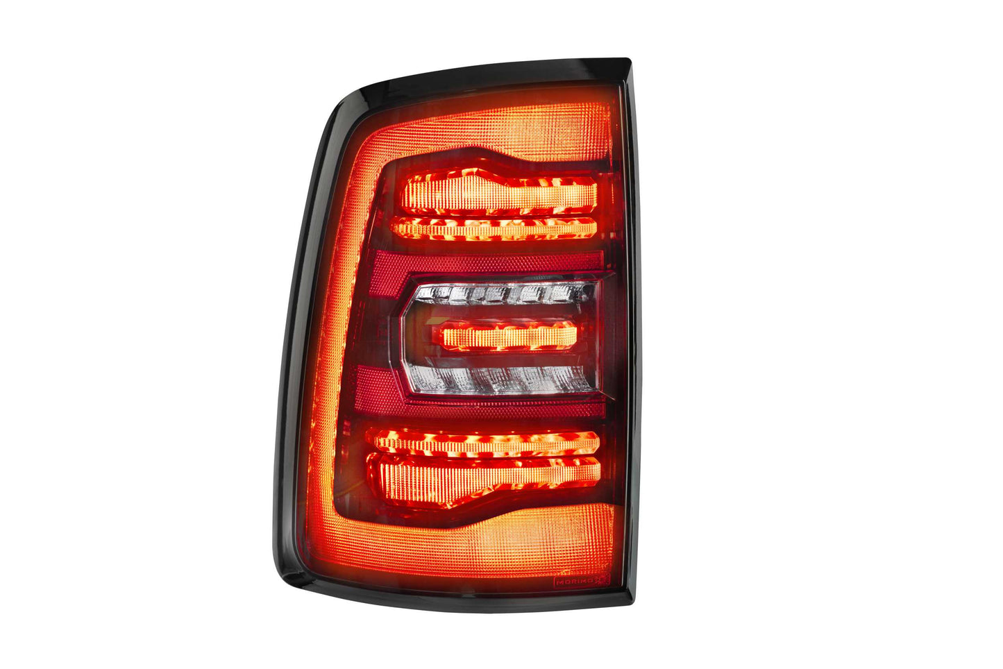 XB LED Tail Lights: Dodge Ram (09-18) (Pair / Red) (Gen 2)