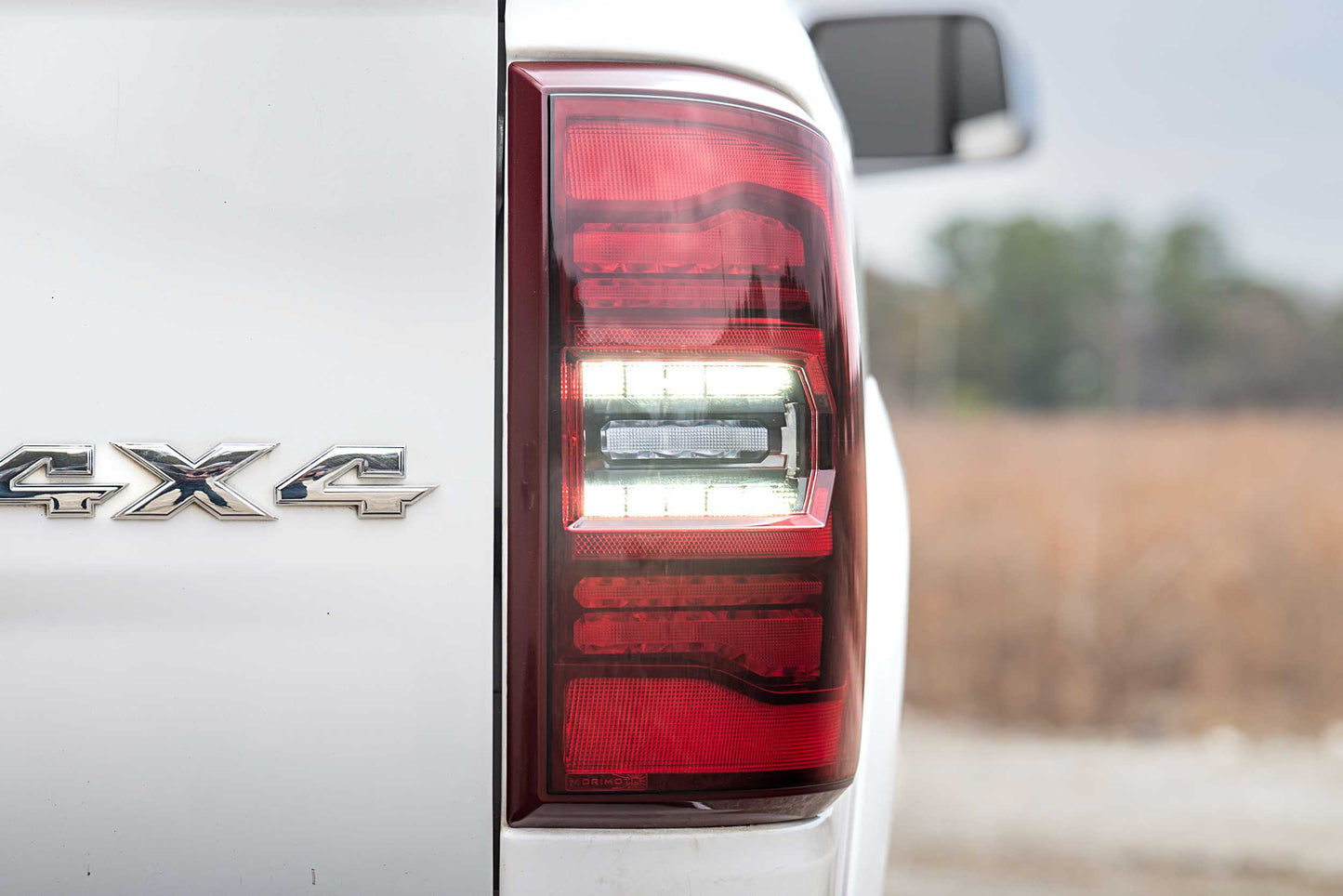 XB LED Tail Lights: Dodge Ram (09-18) (Pair / Red) (Gen 2)