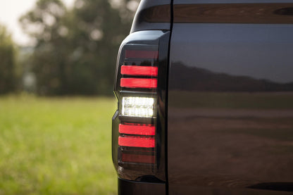 XB LED Tail Lights: GMC Sierra (14-18) (Pair / Smoked)