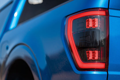 XB LED Tail Lights: Ford F150 (2021+) (Pair / BLIS / Red)