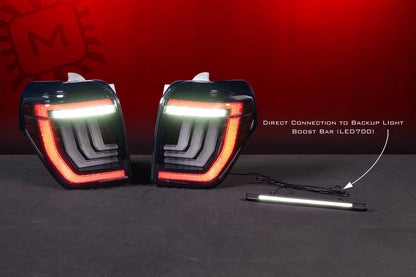 XB LED Tail Lights: Toyota 4Runner (10-24) (Pair / Smoked) (Gen 2)