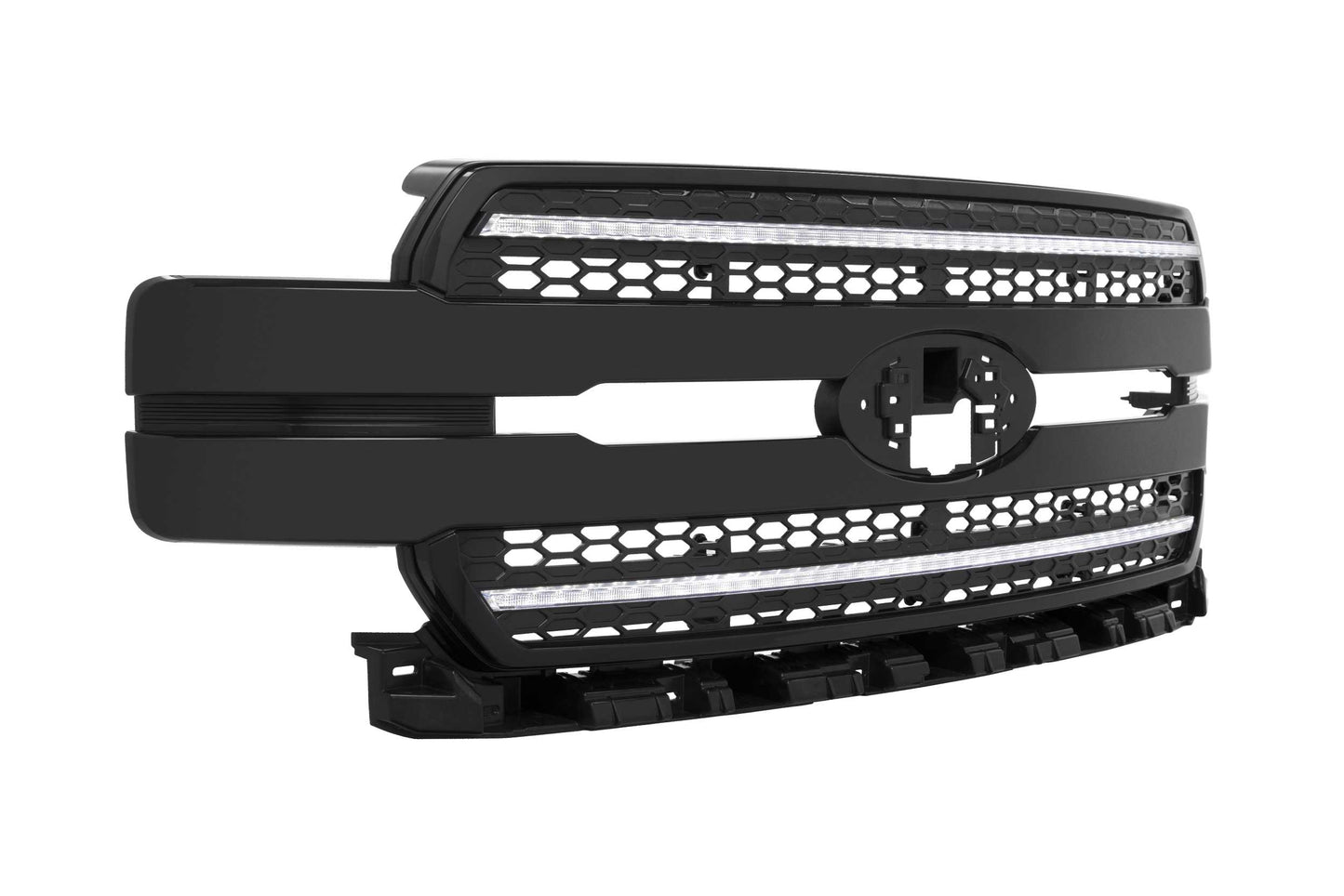 XBG LED Grille: Ford F150 (18-20) (Unfinished / White DRL)